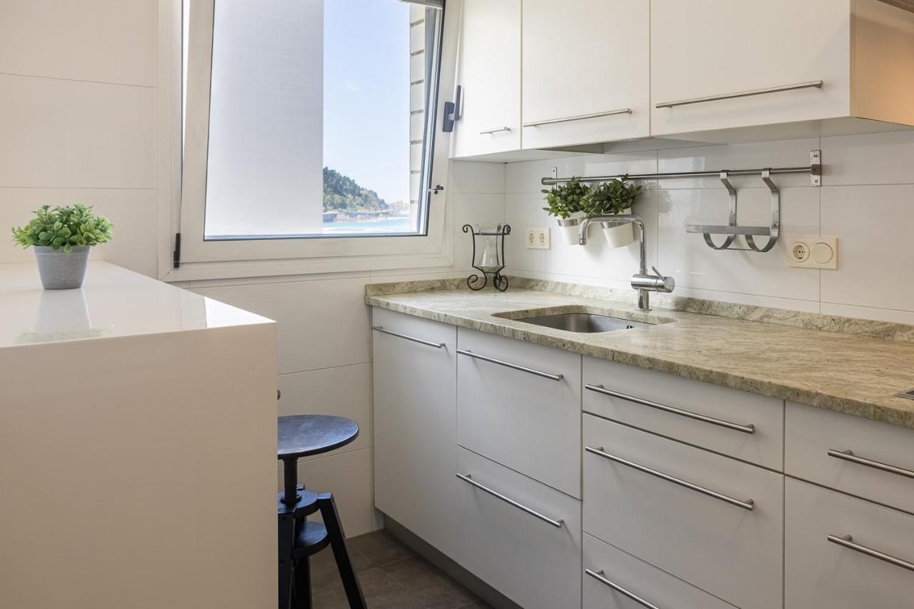 Appartement Egona-San Luis 2 Vivienda, Playa Y Garaje à Zarautz Extérieur photo