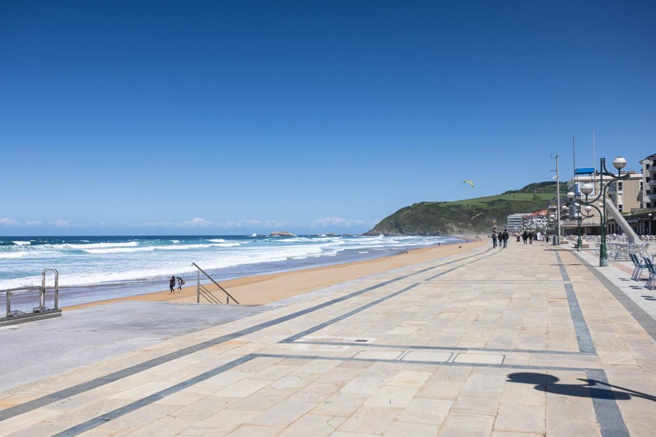 Appartement Egona-San Luis 2 Vivienda, Playa Y Garaje à Zarautz Extérieur photo